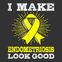 I Make Endometriosis Look Good Shirt Yellow Ribbon Baby Bodysuit | Artistshot