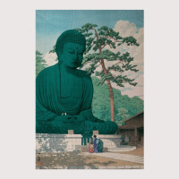 The Great Buddha Of Kamakura, The Great Buddha Of Kamakura Vinatge, Th Pocket T-shirt | Artistshot