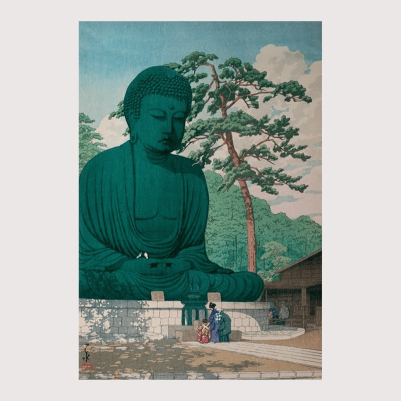 The Great Buddha Of Kamakura, The Great Buddha Of Kamakura Vinatge, Th Pocket T-Shirt by SHIMBERP | Artistshot