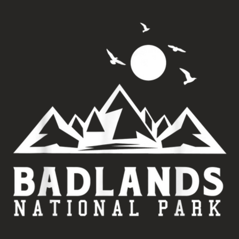 Badlands National Park Hiking Vacation Ladies Fitted T-Shirt by Bestarts | Artistshot