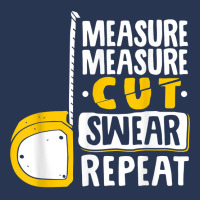 Measure Cut Swear Repeat - Woodworking Woodworker Men Denim Jacket | Artistshot