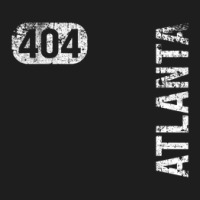 Atlanta Georgia 404 Area Code Vintage Retro Classic T-shirt | Artistshot