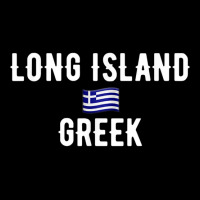 Long Island Greek! Flag Of Greece New York T Shirt Men's 3/4 Sleeve Pajama Set | Artistshot