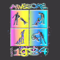 Awesome Since 1984. Agility Dog Training Graffiti Design Ladies Curvy T-shirt | Artistshot