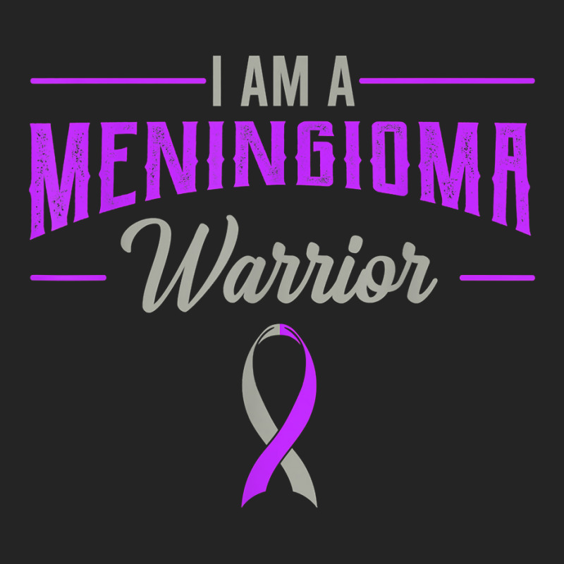 I Am A Meningioma Warrior Meningeal Tumor Cancer Awareness 3/4 Sleeve Shirt by KellyStella | Artistshot