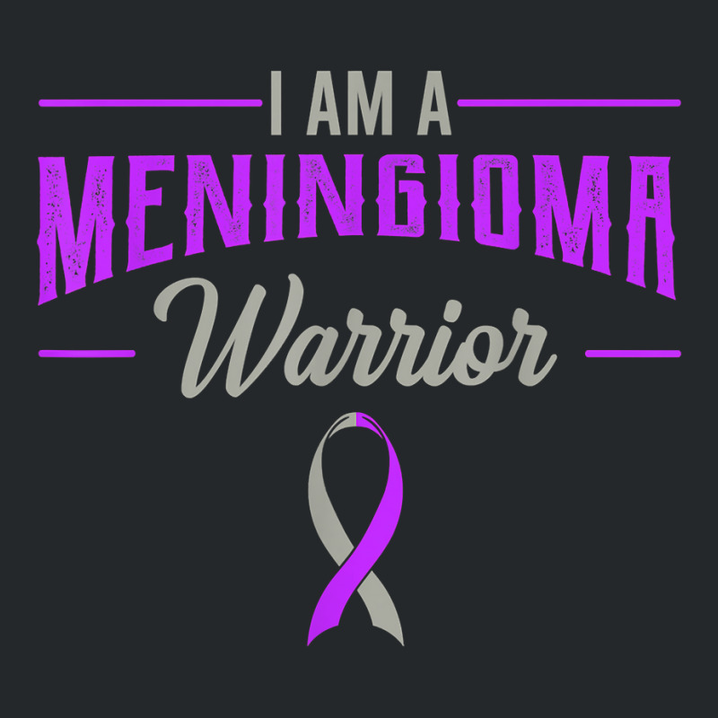 I Am A Meningioma Warrior Meningeal Tumor Cancer Awareness Crewneck Sweatshirt by KellyStella | Artistshot