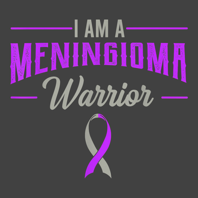 I Am A Meningioma Warrior Meningeal Tumor Cancer Awareness Vintage T-Shirt by KellyStella | Artistshot