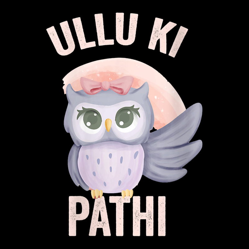 Womens Ullu Ki Pathi Funny Desi Owl For Indians And Pakistanis V Neck Cropped Hoodie by voigterannen | Artistshot