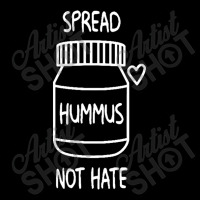 Spread Hummus Not Hate Vegan Fleece Short | Artistshot