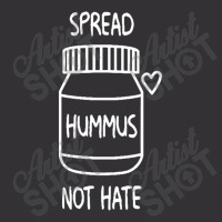 Spread Hummus Not Hate Vegan Vintage Hoodie And Short Set | Artistshot