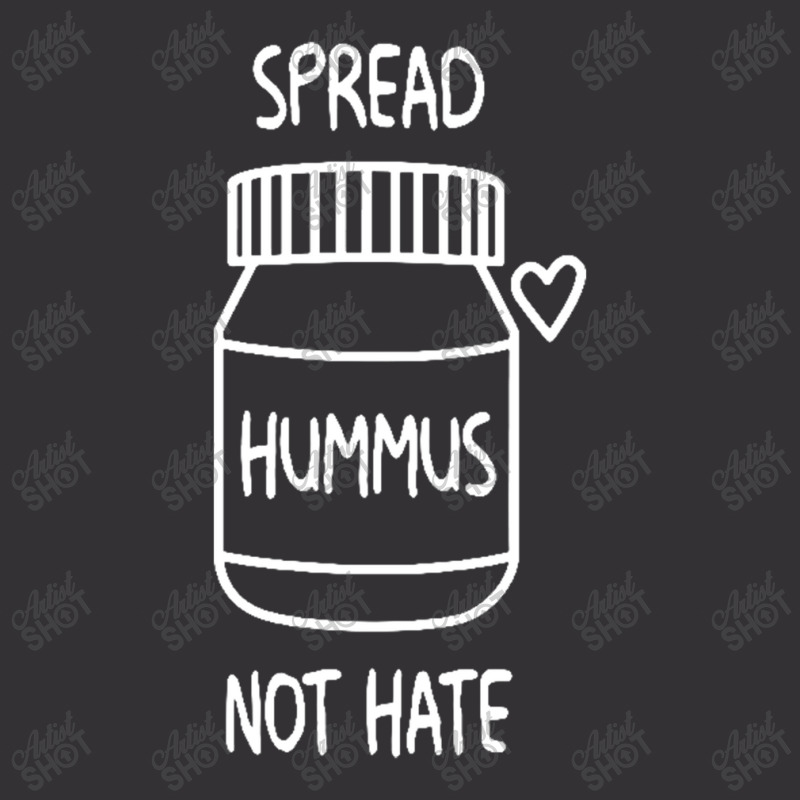 Spread Hummus Not Hate Vegan Vintage Hoodie And Short Set | Artistshot