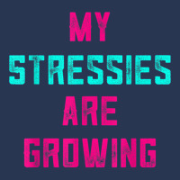 My Stressies Are Growing Funny Overworked Stressed Out Shirt Men Denim Jacket | Artistshot