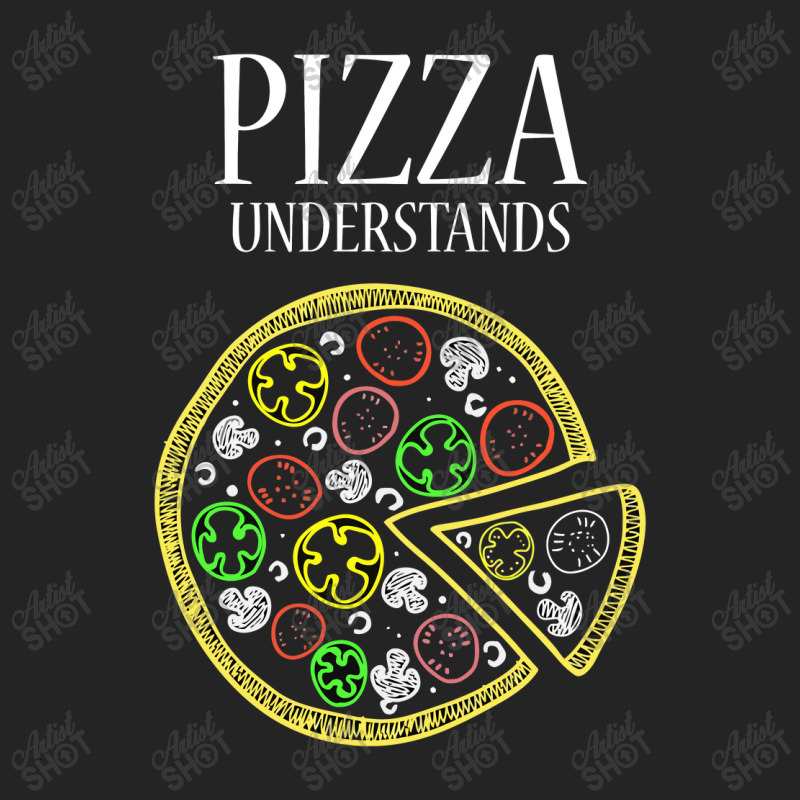 Pizza Understands 3/4 Sleeve Shirt by zackky | Artistshot