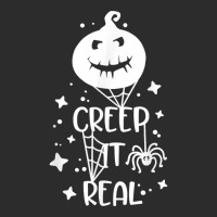 Funny Creep It Real Halloween Pumpkin Party Costume Design T Shirt Exclusive T-shirt | Artistshot