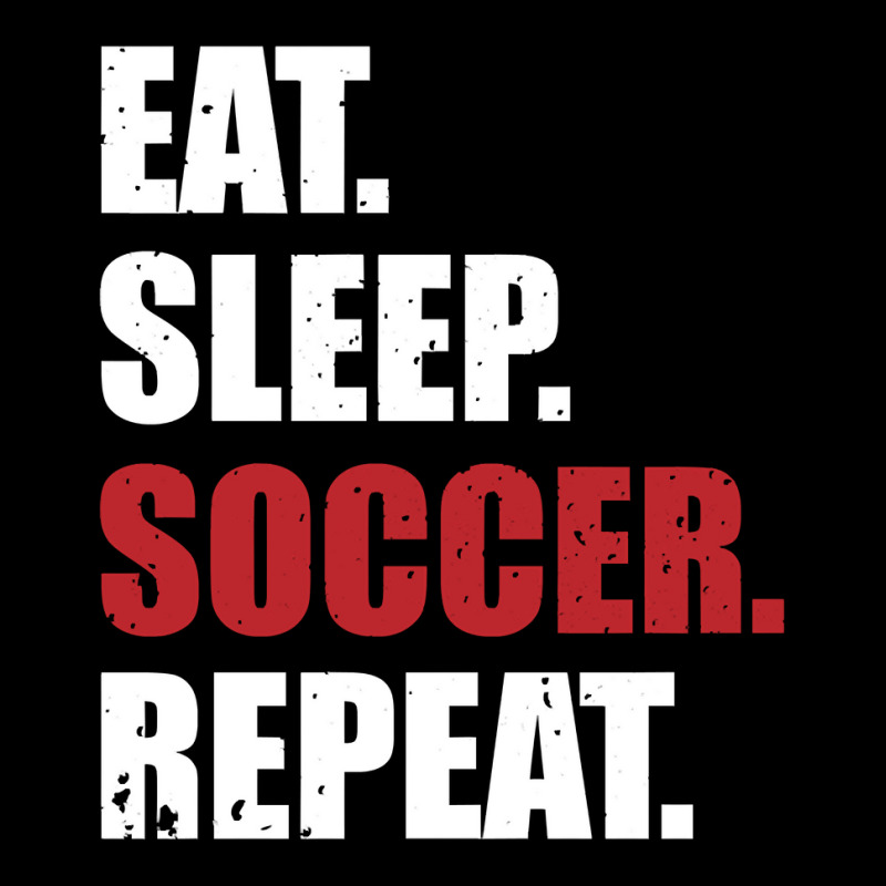 Eat Sleep Soccer Repeat Men's Long Sleeve Pajama Set by EricWade | Artistshot