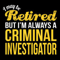 Retired Criminal Investigator T Shirt Funny Retirement Gift Men's 3/4 Sleeve Pajama Set | Artistshot