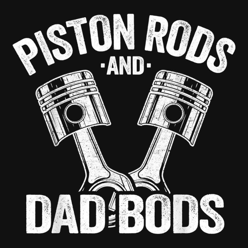 Mechanic Garage Race Car Parts Piston Rods And Dad Bods Adjustable ...