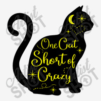 One Cat Short Of Crazy Drawstring Bags | Artistshot