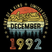 30 Years Old Awesome Since December 1992 30th Birthday Gift V-neck Tee | Artistshot