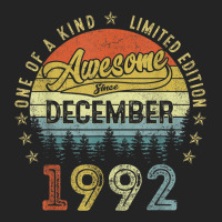 30 Years Old Awesome Since December 1992 30th Birthday Gift 3/4 Sleeve Shirt | Artistshot