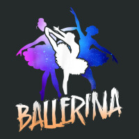 Ballet Dancer Dance Girl Ballerina Space Retro Ballerina Women's Triblend Scoop T-shirt | Artistshot