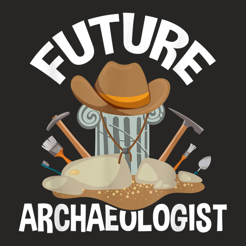 Future Archaeologist - Archaeology Archeologist Archeology Ladies Fitted T-Shirt by MichiKametani | Artistshot