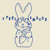 I Feel Hollow Inside   Quirky Nihilist Easter Candy Apparel Cropped Hoodie | Artistshot