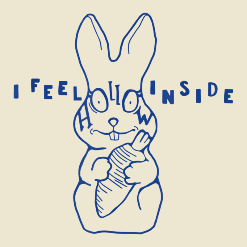 I Feel Hollow Inside   Quirky Nihilist Easter Candy Apparel Cropped Hoodie by cm-arts | Artistshot