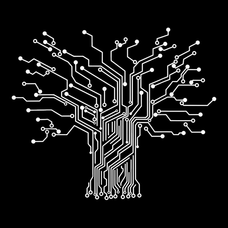 Electronics Technician Binary Tree - Electrical Engineer Women's V-Neck T-Shirt by NorikoKanemura | Artistshot