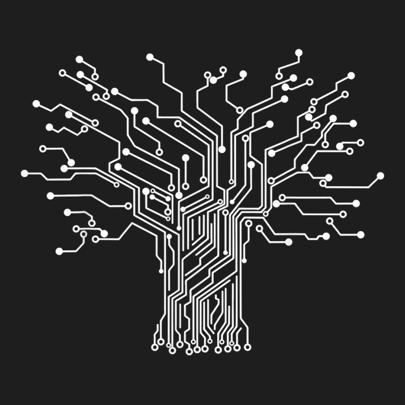 Electronics Technician Binary Tree - Electrical Engineer Classic T-shirt by NorikoKanemura | Artistshot