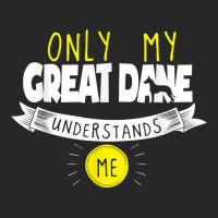 Great Dane T Shirt Only My Great Dane Understands Me Men's T-shirt Pajama Set | Artistshot