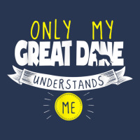 Great Dane T Shirt Only My Great Dane Understands Me Men Denim Jacket | Artistshot