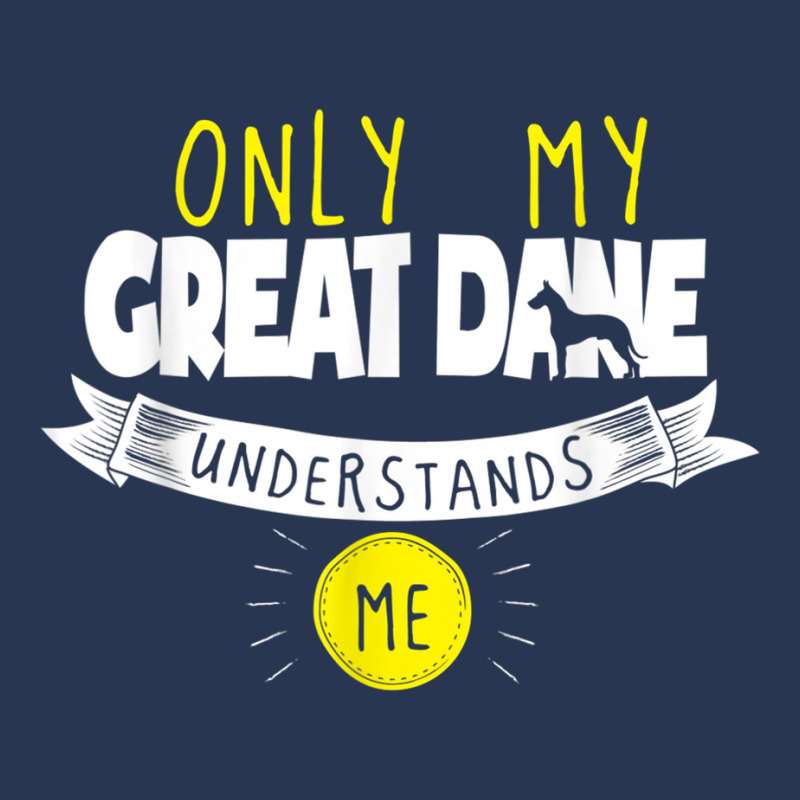 Great Dane T Shirt Only My Great Dane Understands Me Men Denim Jacket by cm-arts | Artistshot