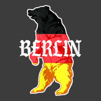 Berlin Bear Painted In The German Flag Vintage Typography Men's Polo Shirt | Artistshot