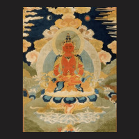 The Bodhisattva Of Limitless Life Thangka, The Bodhisattva, Limitless, T-shirt | Artistshot