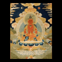 The Bodhisattva Of Limitless Life Thangka, The Bodhisattva, Limitless, Pocket T-shirt | Artistshot