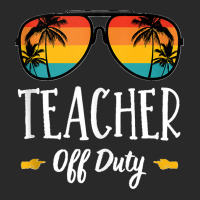 School Teacher Off Duty Funny Class Summer Break Vacation Tank Top Printed Hat | Artistshot