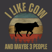 I Like Cow And Maybe 3 People T  Shirt I L I K E C O W A N D M A Y B E Ladies Curvy T-shirt | Artistshot