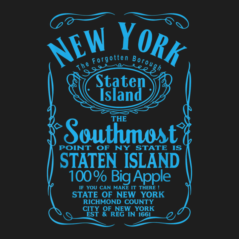 New York City Staten Island Usa United States T Shirt Classic T-shirt by cm-arts | Artistshot