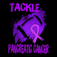 Football Tackle Pancreatic Cancer Awareness Month Women's V-neck T-shirt | Artistshot