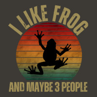 I Like Frog And Maybe 3 People T  Shirt I L I K E F R O G A N D M A Y Bucket Hat | Artistshot