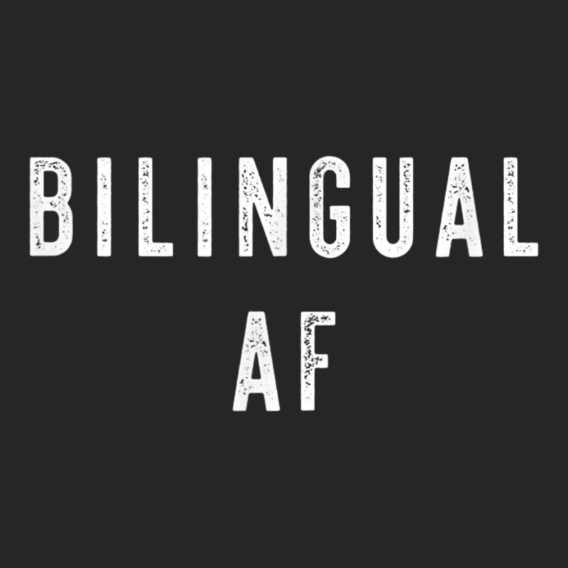 Bilingual Af Shirt, Funny Tee Gift For Mexican Men And Women Ladies Fitted T-Shirt by cm-arts | Artistshot