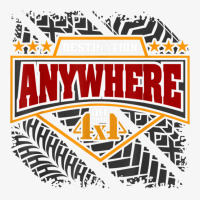 Off Road Shirt Destination Anywhere 4x4 Tee Ladies Fitted T-shirt | Artistshot