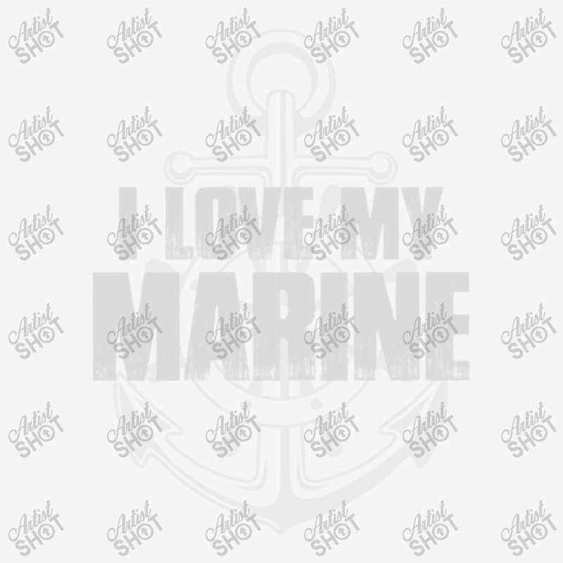 I Love My Marine Adjustable Cap by QomarXabier | Artistshot