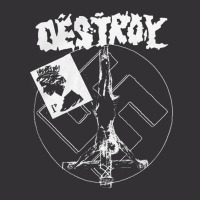 Destroy Black Mono Version, The Destroy Black Mono Version, Destroy, B Vintage Hoodie | Artistshot