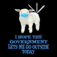 Sheep Sheeple Anti Vaccine Vax Mask Mandate Wants Go Outside New Year V-neck Tee | Artistshot