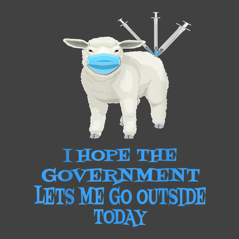 Sheep Sheeple Anti Vaccine Vax Mask Mandate Wants Go Outside New Year Vintage T-Shirt by RomanMikolyants | Artistshot