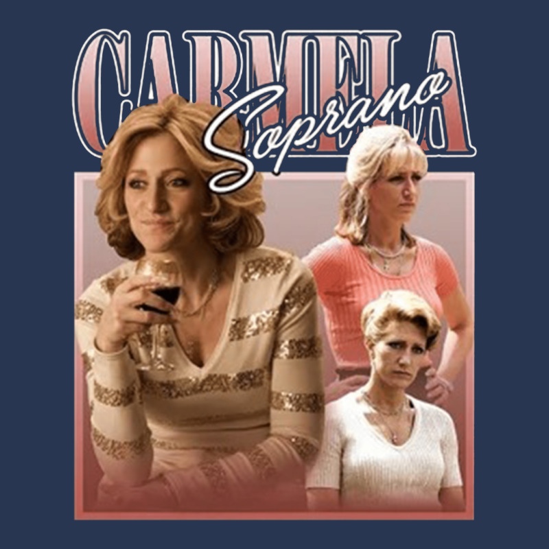 Carmela Soprano, The Carmela Soprano, Carmela, Soprano, Carmela Sopran Men Denim Jacket | Artistshot