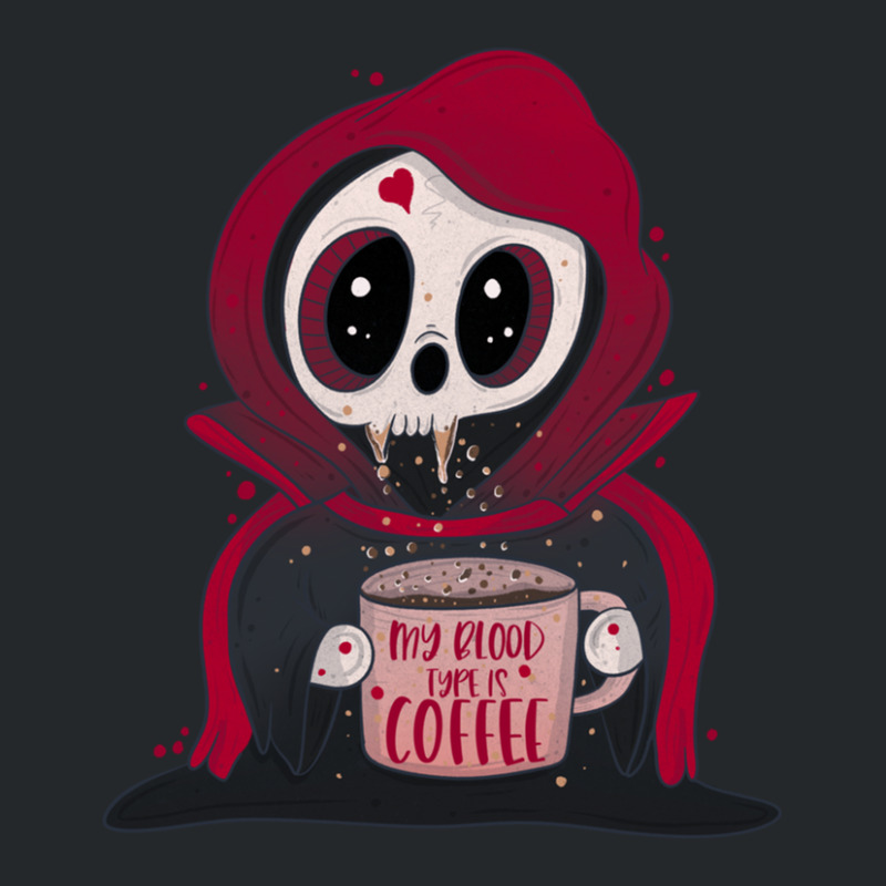 My Blood Type Is Coffee Crewneck Sweatshirt by WayneDavid | Artistshot