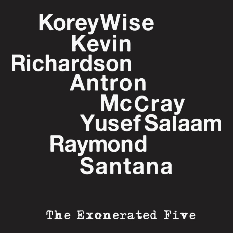 exonerated five t shirt